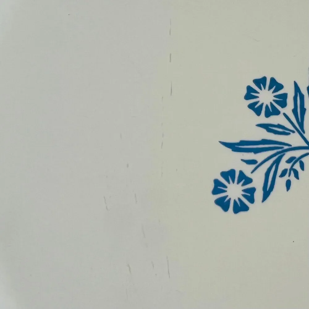 CORNING WARE Blue Cornflower 9